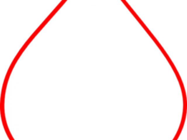 Blood Drop Clipart - Circle (640x480)