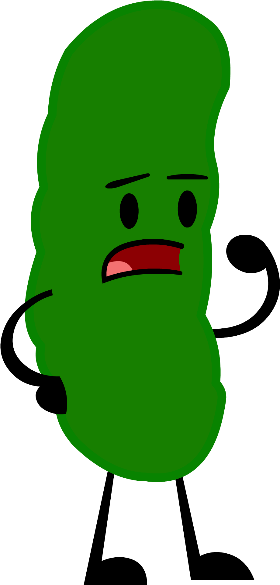 Pickle Clipart Inanimate Insanity - Object Show Characters Png (1005x1923)