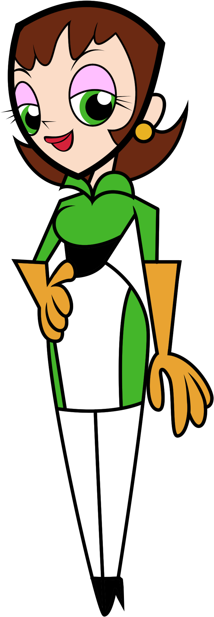 Mandark's Lab Cartoon Comics Mother - Mother (1000x2466)