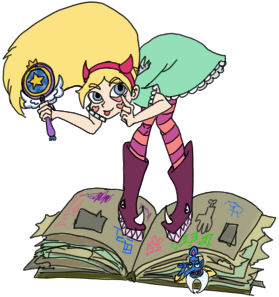 Fan Art Comics Deviantart - Zombie Star Butterfly (751x720)