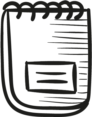 Ringed Notepad Vector - School (400x400)
