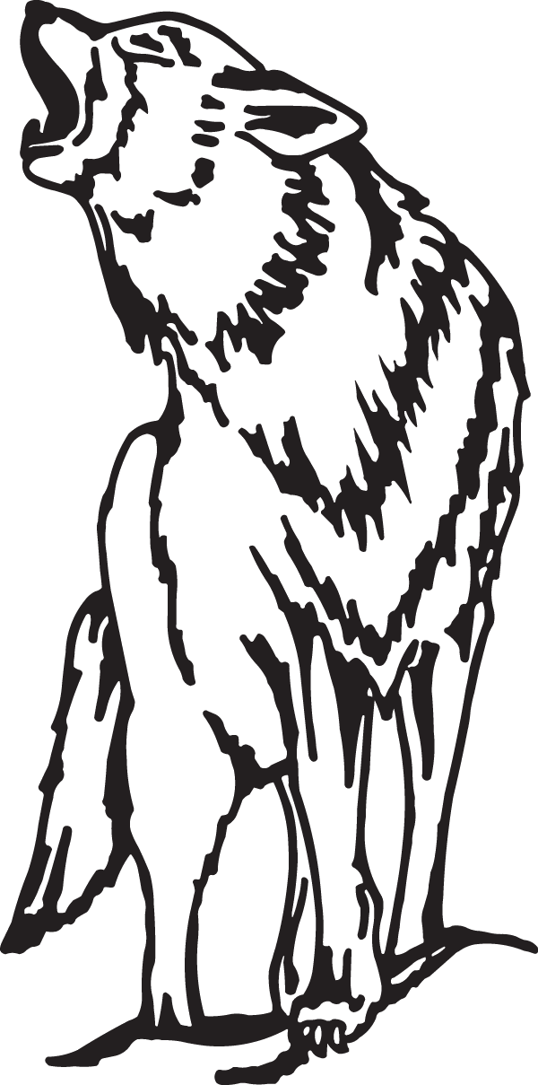 Howling Wolf Graphic (600x1209)