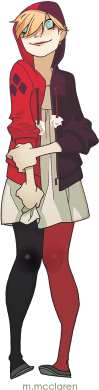 Harley Quinn © Dc Comics - Harley Quinn Fan Art (288x864)
