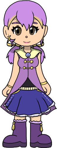Koe Murasaki Act 2 Chibi By Francie-notepad - Cartoon (385x633)