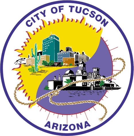 Look What Made The Great Seal Of The City Of Tucson, - City Of Tucson Patch (467x474)