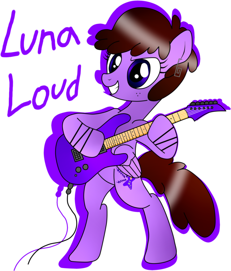 Mlp Luna Loud By Katiekane822 - Pony Luna Loud (814x981)