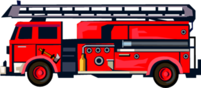 Fire Engine Clipart - Fire Truck Clipart Free (640x480)