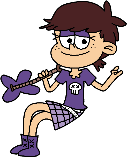 Luna Loud By Shaftedsorcerer - Cartoon (500x650)