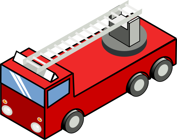 Clipart Of Engine, Iso And Animated Fire - Model Car (600x477)
