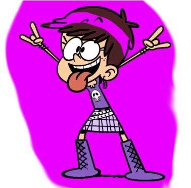 Luna Loud Cool By Emerald Of Art - Luna Loud (400x371)