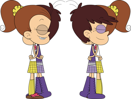Luna Loud On Lunaloudfans - Loud House Love (461x350)