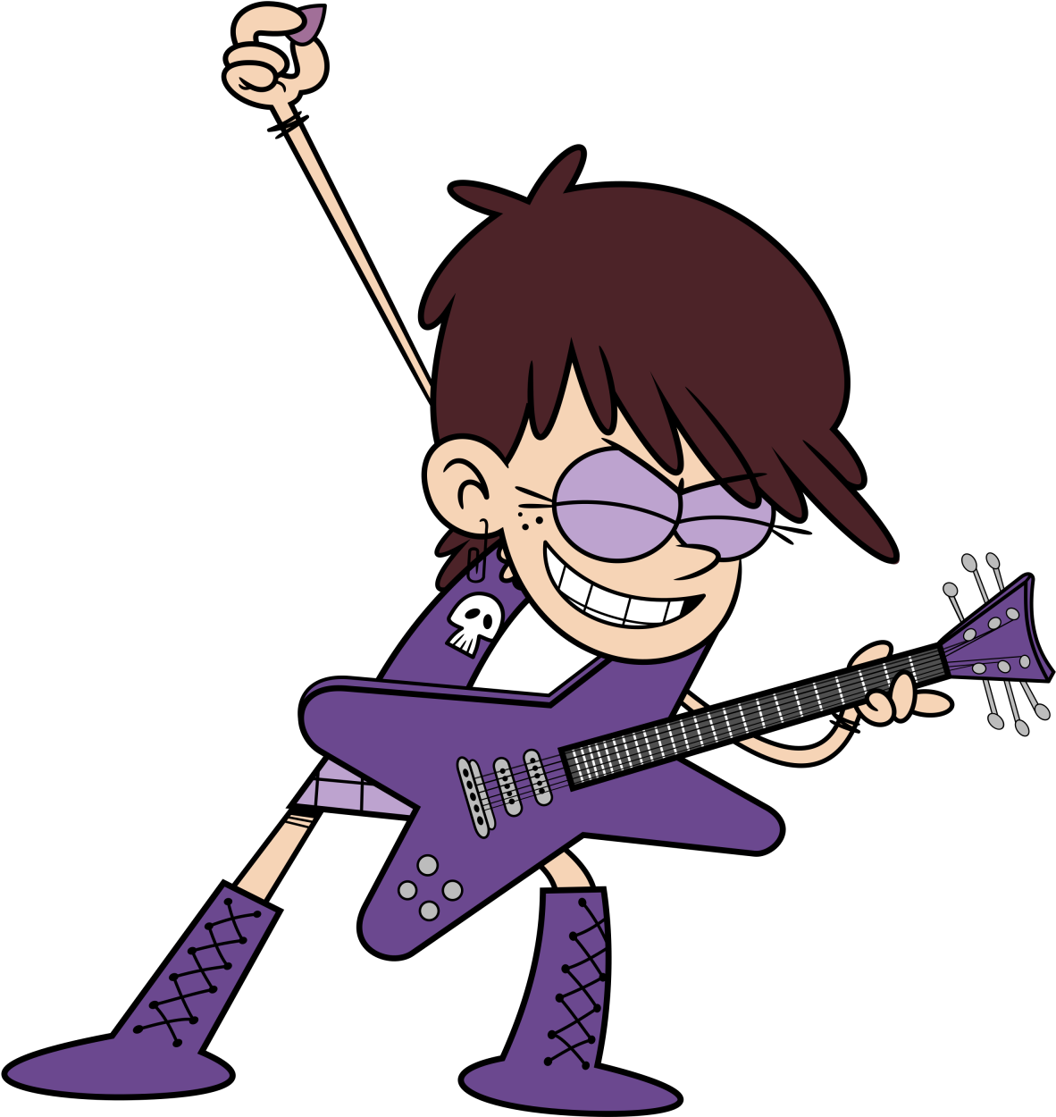 The Loud House Luna Loud Loud House Season 1 Vector - Cartoon (1280x1280)