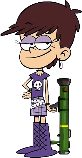Master Luna Loud Water/bazooker Class By Dimensions101 - Imagenes De The Loud House Luna (300x537)