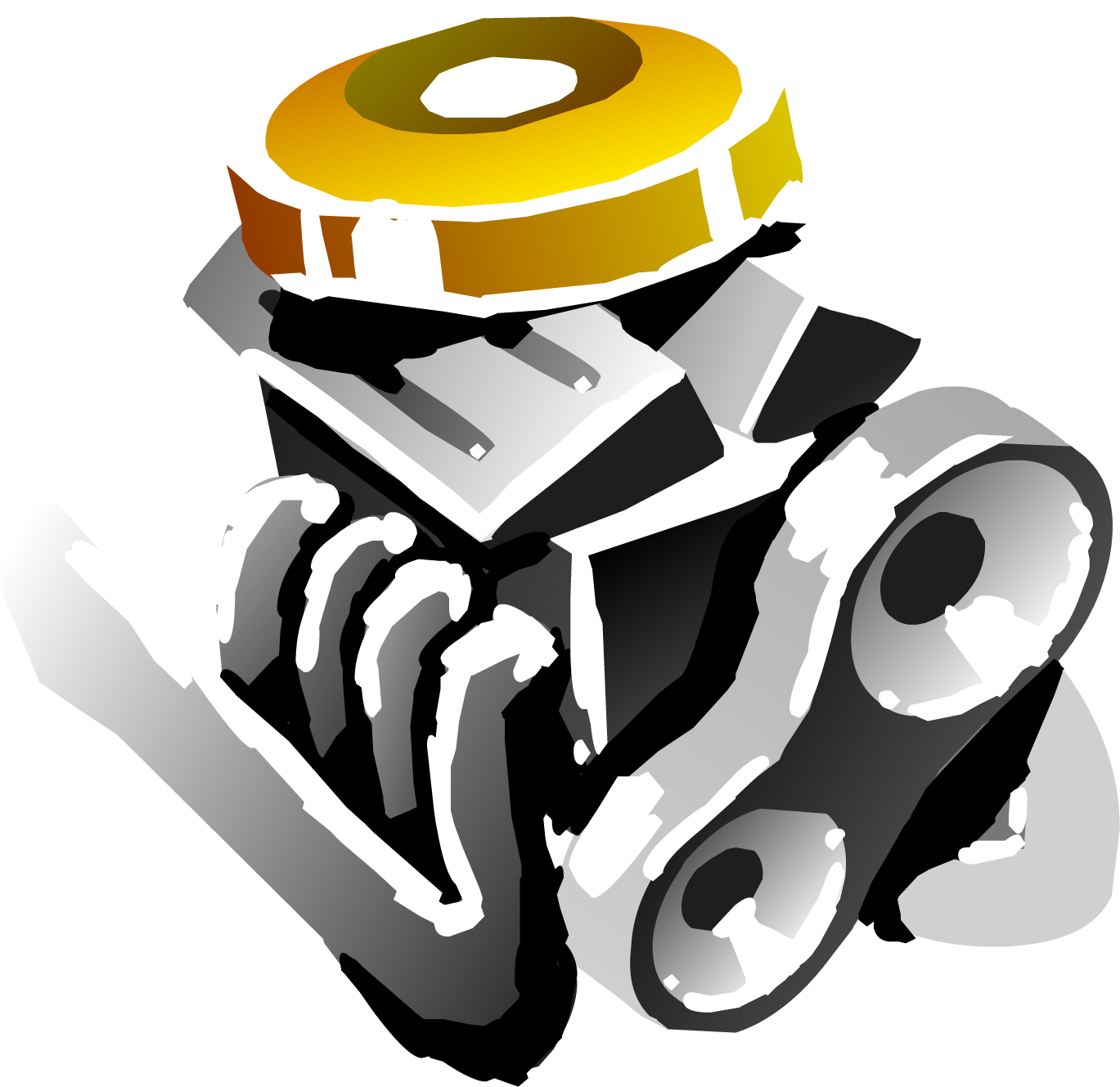 Computer Icons Engine Game Controllers Clip Art - Motor Icon Png Transparent (1369x1329)