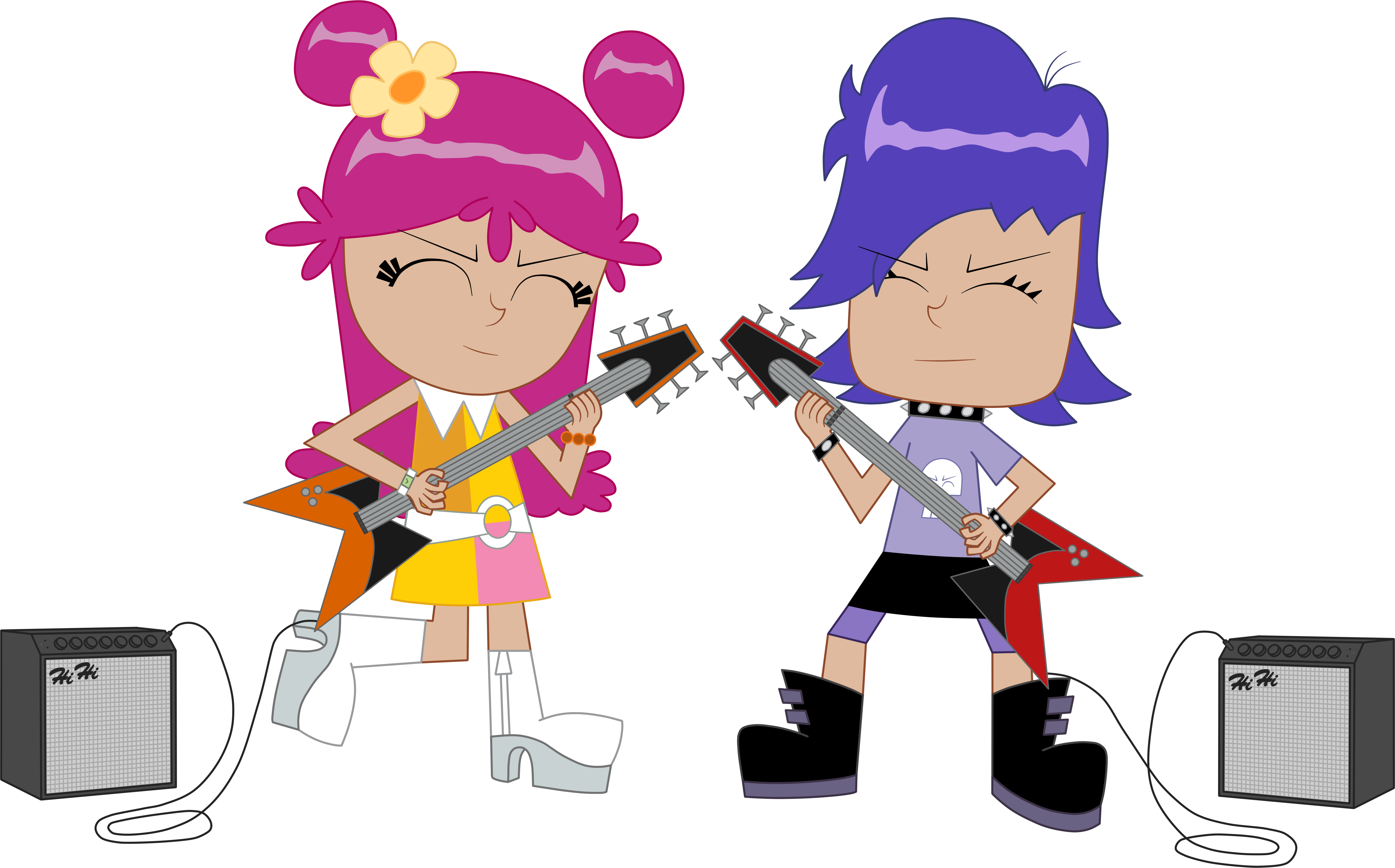 Luna - Hi Hi Puffy Amiyumi (5220x3249)