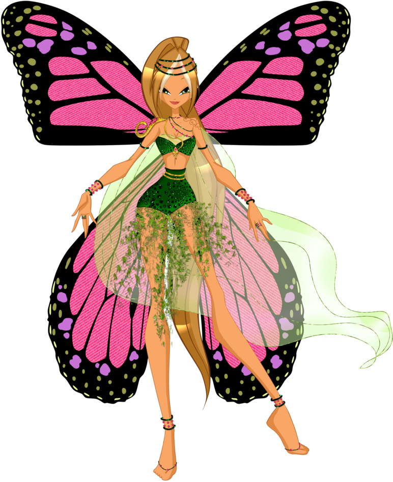 Flora Nymph Of Nature By Waiting4moonshine - Fantasia (784x1020)