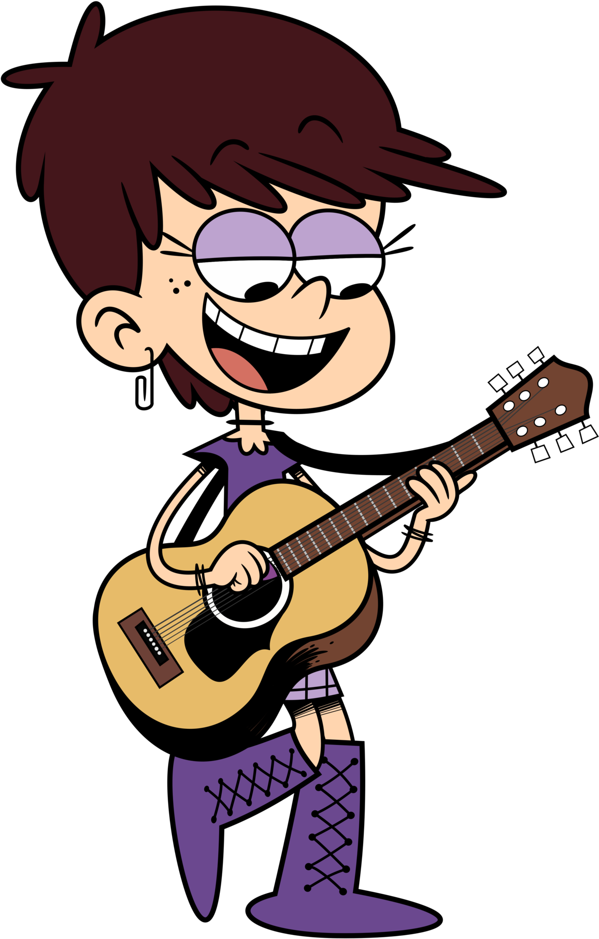 The Loud House Luna Loud Vector Loud House Season 2 - Pjs Luna Loud (1280x1920)