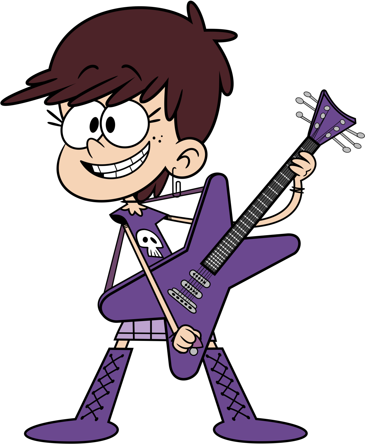 The Loud House Luna Loud Loud House Season 1 Vector - Luna Loud Vector (1280x1463)