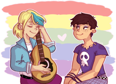 The Loud House Sam - Cartoon (500x313)