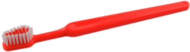 Red Plastic Toothbrush - Gymnova Beam (400x400)