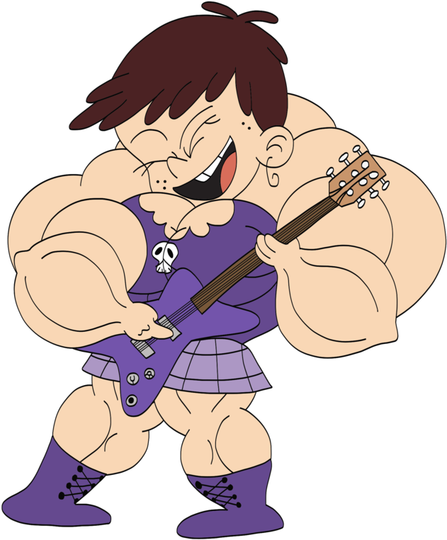 Beefy Luna Loud By Broozerpunch - Luna Loud Muscle (1024x768)