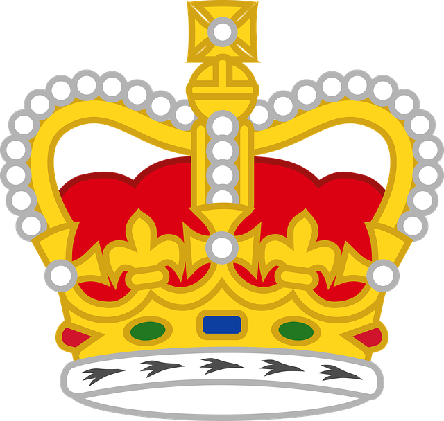 Crown, Jewel, Jewellery, Jewelry, King, Monarch - Monarchy Crown Clipart (640x608)