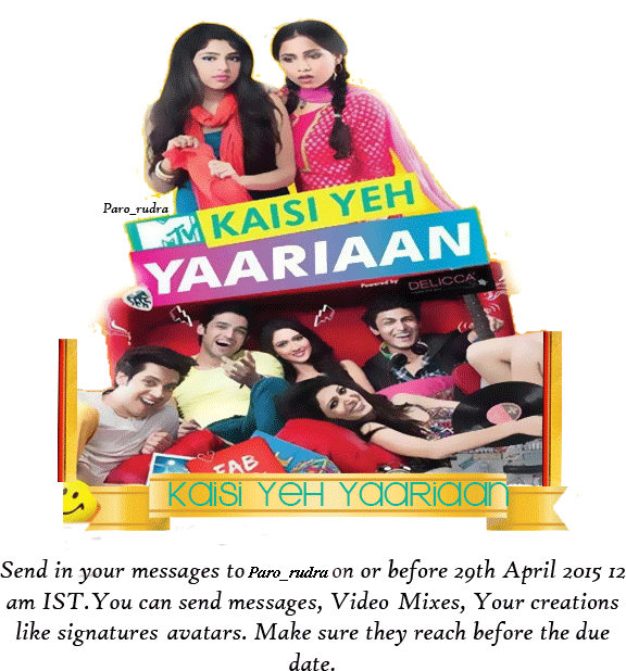 Send In Your Messages To Paro Rudra On Or Before 29th - Poster (576x618)