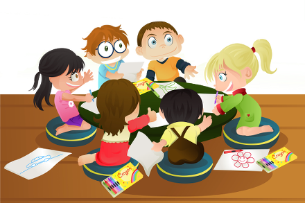 Child - Trabajar En Grupo Animado (440x293)