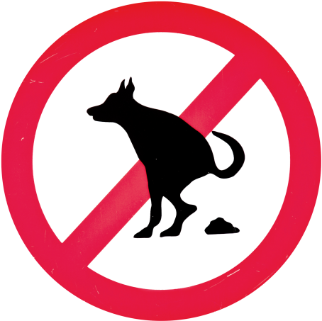 Download No Dog Poop Sign Png Image - No Dog Poop Sign Png (1848x1803)