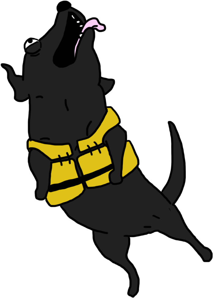 Tucker Whale Poop Dog - Dog Catches Something (1000x1000)