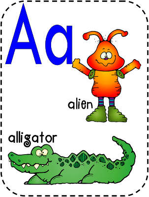 Abc Center Clipart - Alphabet (303x400)