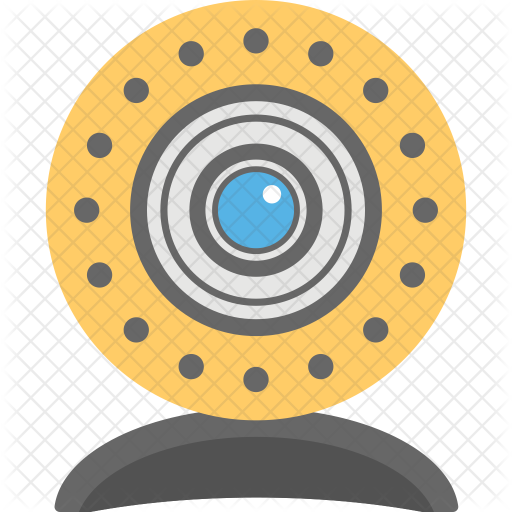 Cctv Camera Icon - Vector Graphics (512x512)