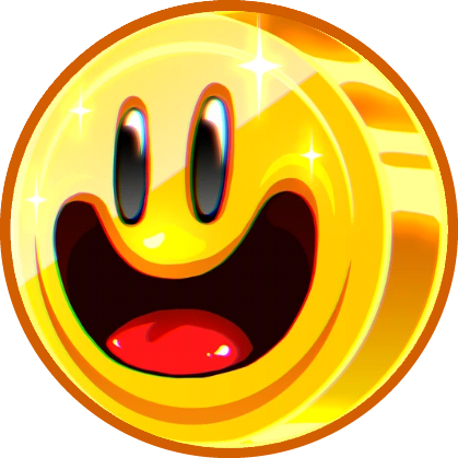 Gold Coin - Agario Lvl 3 Skin Custom (419x419)