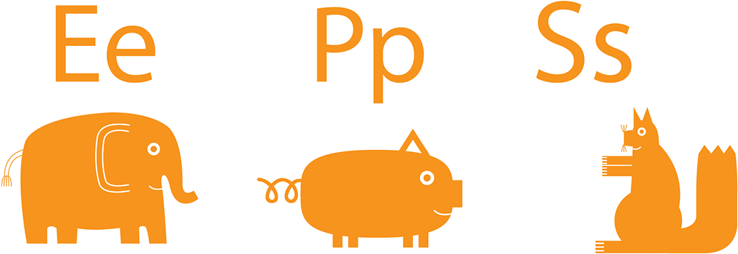 That Allows Children To Learn Their Abc's While At - Animal That Starts Letter P (1200x428)