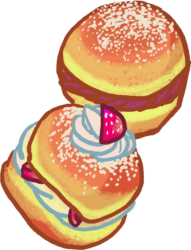 Pazcki Are The Easiest To Differentiate Among This - Fast Food (800x1239)