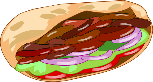 Embed This Clipart - Kebab Clipart (512x277)