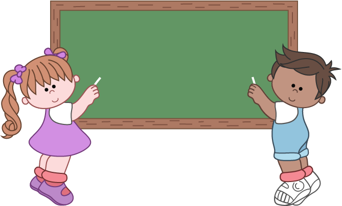 Clipart Of Children At School - Welcome To Our School Png (669x404)