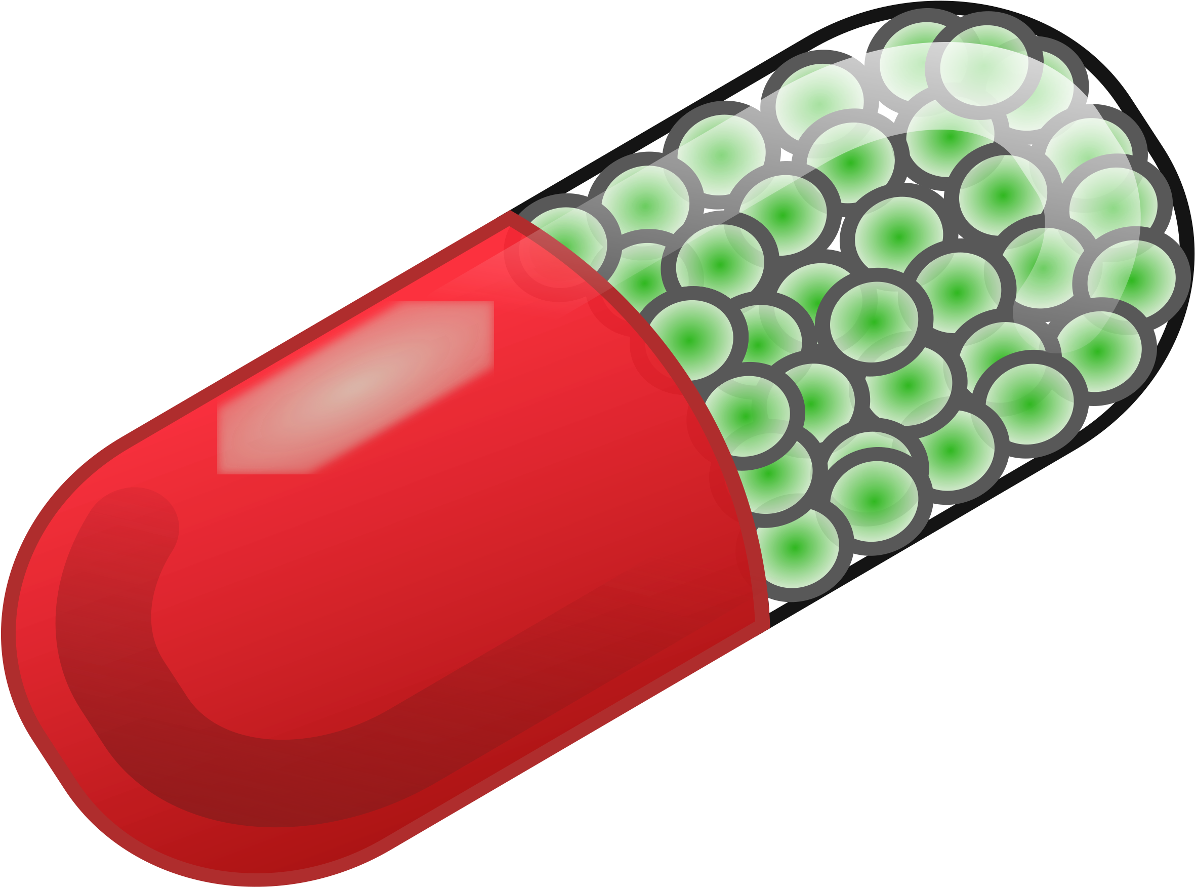 Big Image - Capsule Clipart (2400x1800)