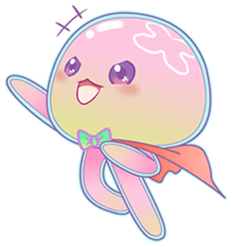 Io Jellyfish Skin Clip Art - Ubur Ubur Png (512x512)