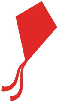 Red Kite Clipart Happy - Kite Image Transparent Background (400x400)