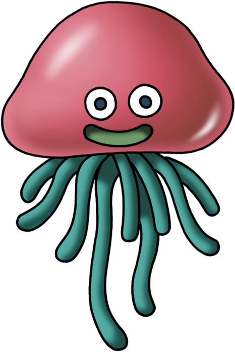 Dqviii - Cureslime - Dragon Quest Healslime (505x721)