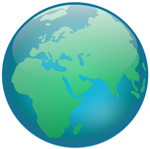 World Globe Art - World Clipart Transparent Background (1024x1024)