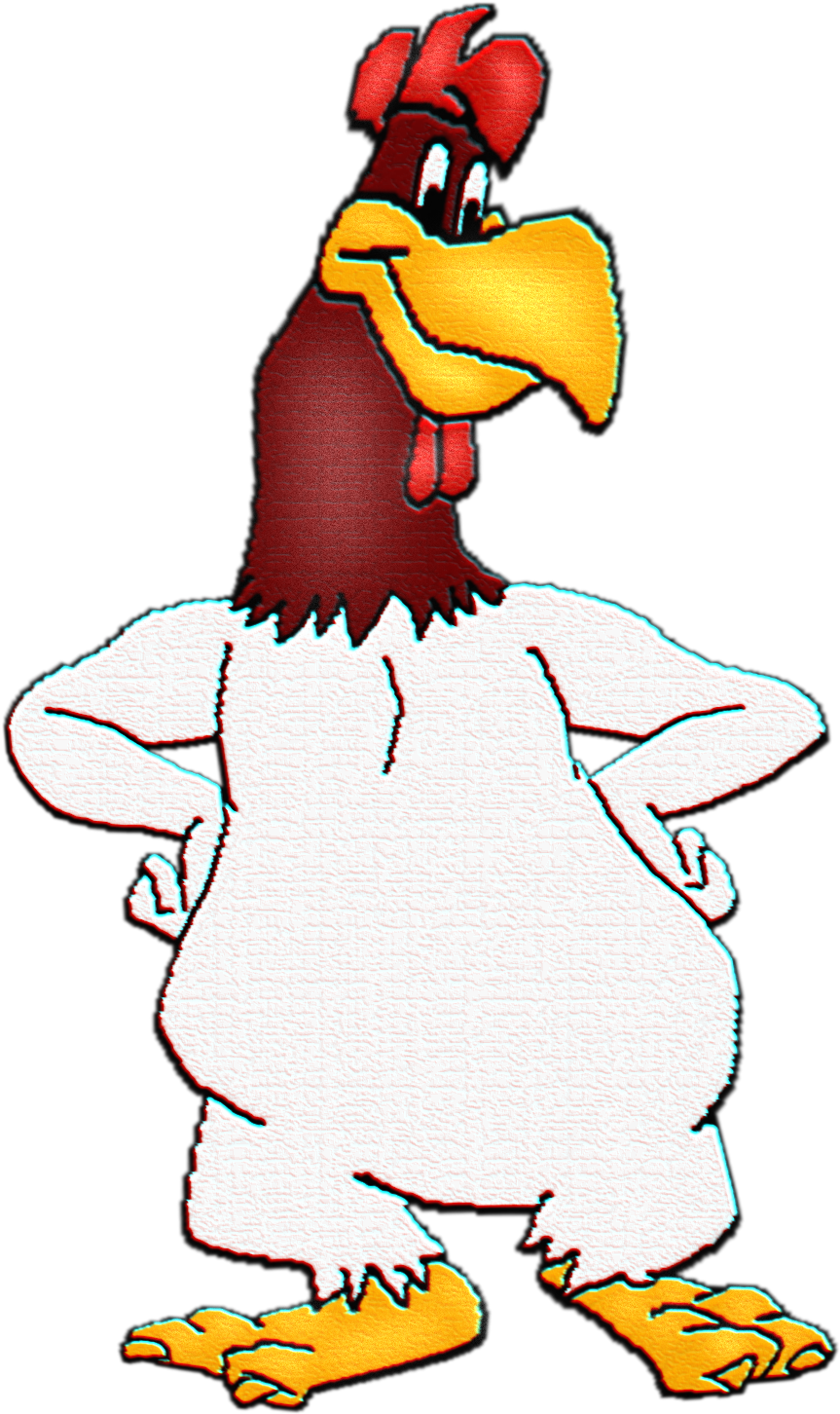 Looney Tunes Foghorn Leghorn Clipart - Chicken Looney Tunes (1050x1500)