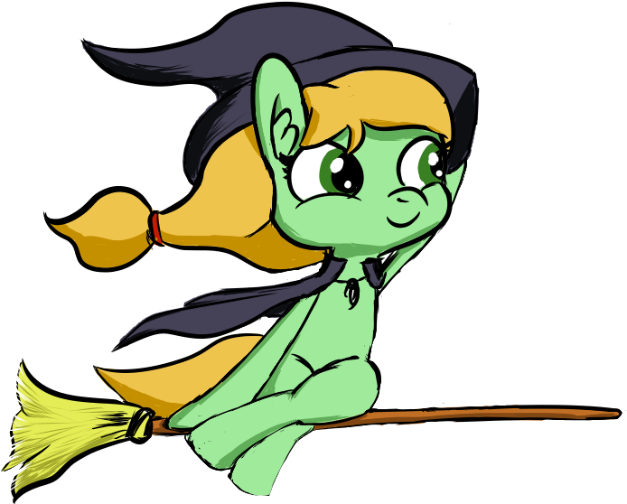 Ya Witch By Plotynstyne - Cartoon (696x594)