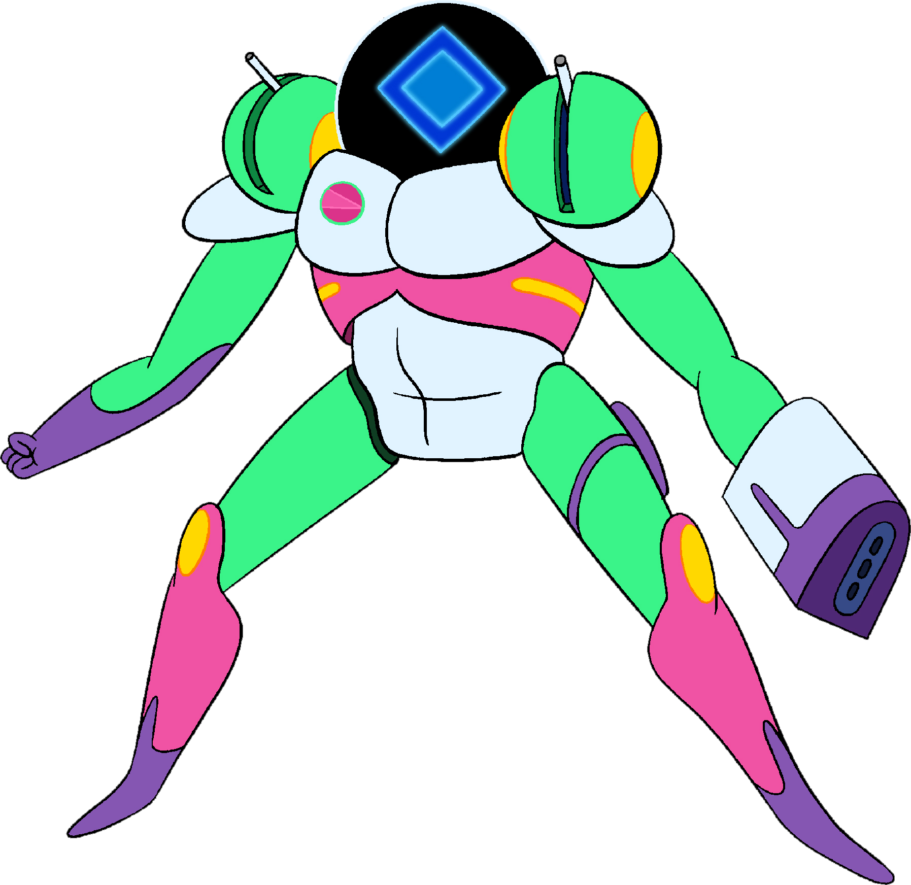 With Suit - Hitman Hitman Adventure Time (1795x1744)