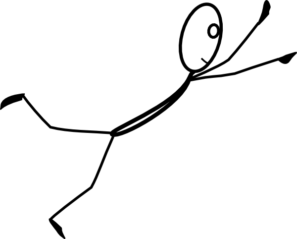 Angry Stickman Clip Art Vector Online Royalty Free - Stick Man Reaching Out (600x482)