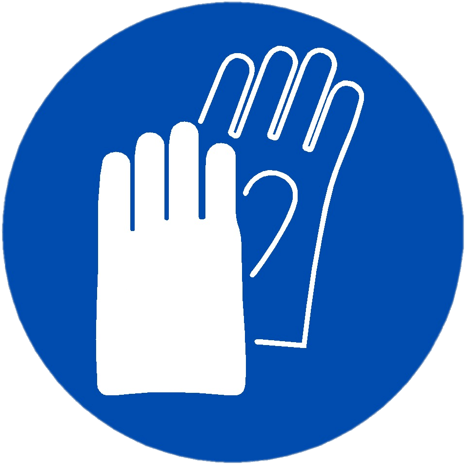 Personal Protective Equipment Sign Glove Safety Hand - Hand Protection Must Be Worn Safety Sign (1182x1182)