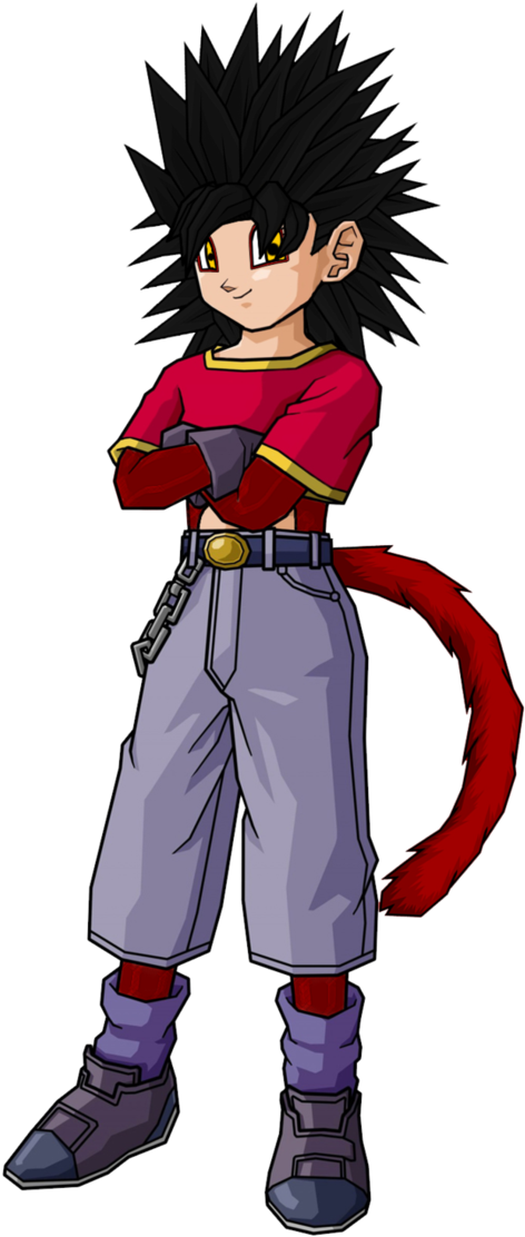 Pan Ssj4 By Db Own Universe Arts-d38nf00 - Pan Dragon Ball Gt (685x1165)