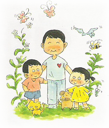 เด็กๆ ทั้งน้ำนม อาหาร ความอบอุ่น ตลอดจนความรู้ - รู้จัก รับ รู้จัก ให้ (350x409)