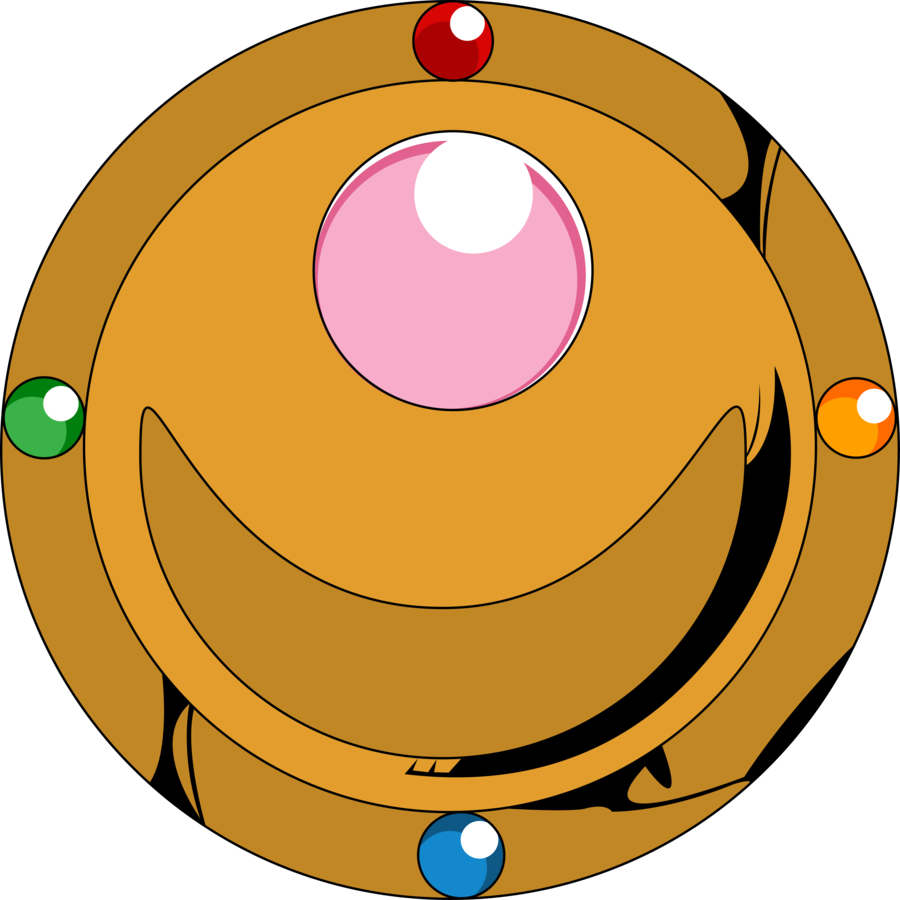 Sailor Moon Clipart Compact Transparent - Sailor Moon Moon Prism (900x900)
